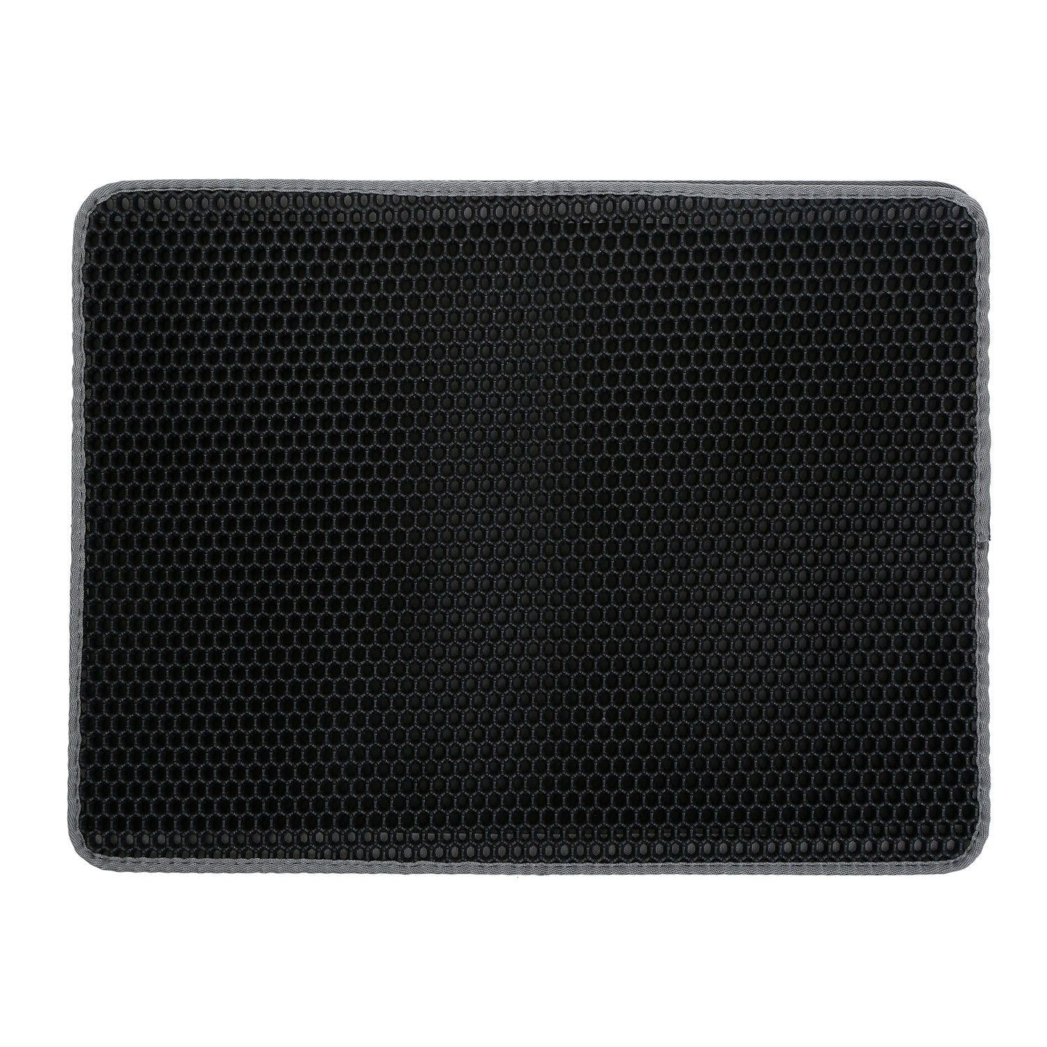 Honeycomb Cat Litter Mat – Traps Scatter, Urine-Proof, Paws Friendly