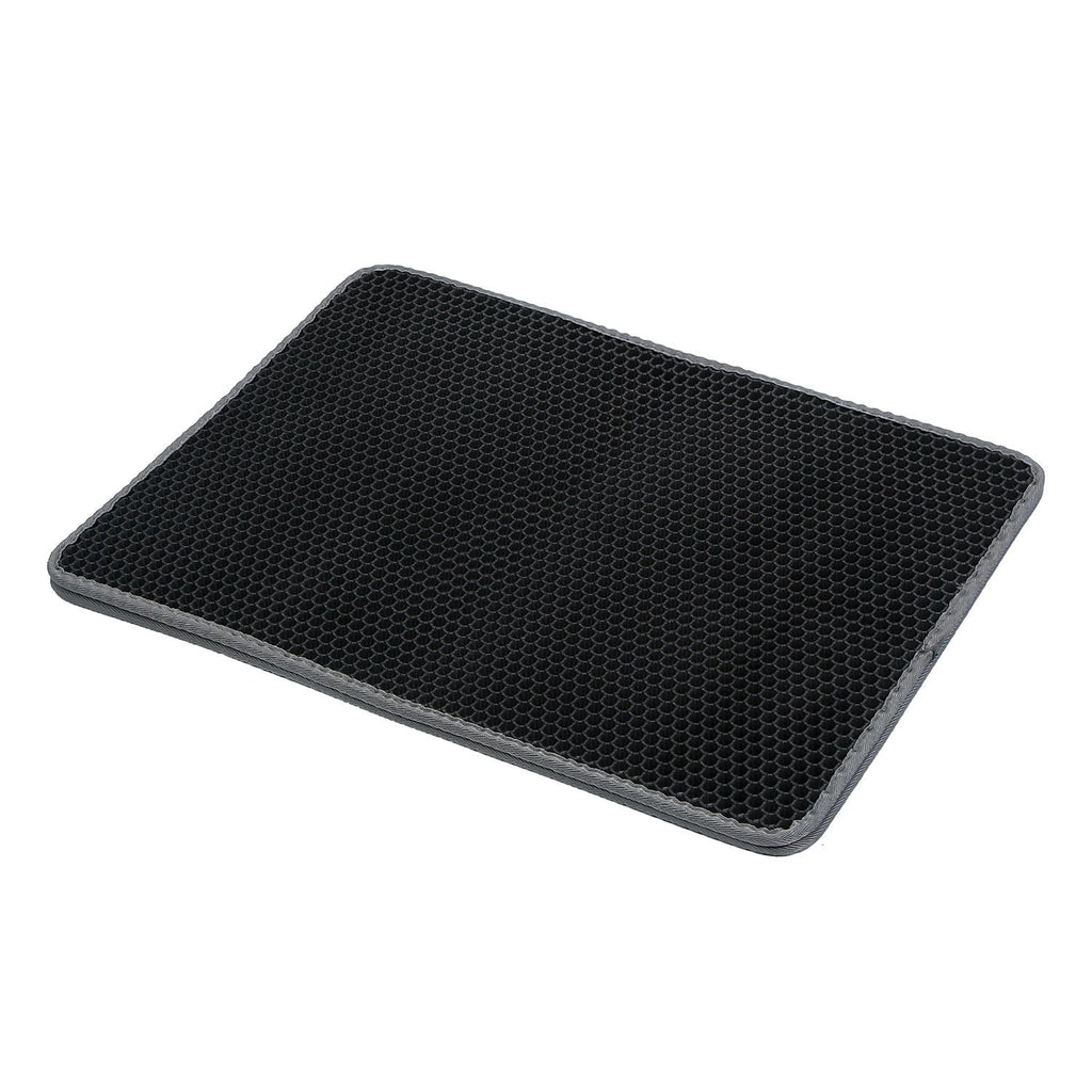 Honeycomb Cat Litter Mat – Traps Scatter, Urine-Proof, Paws Friendly