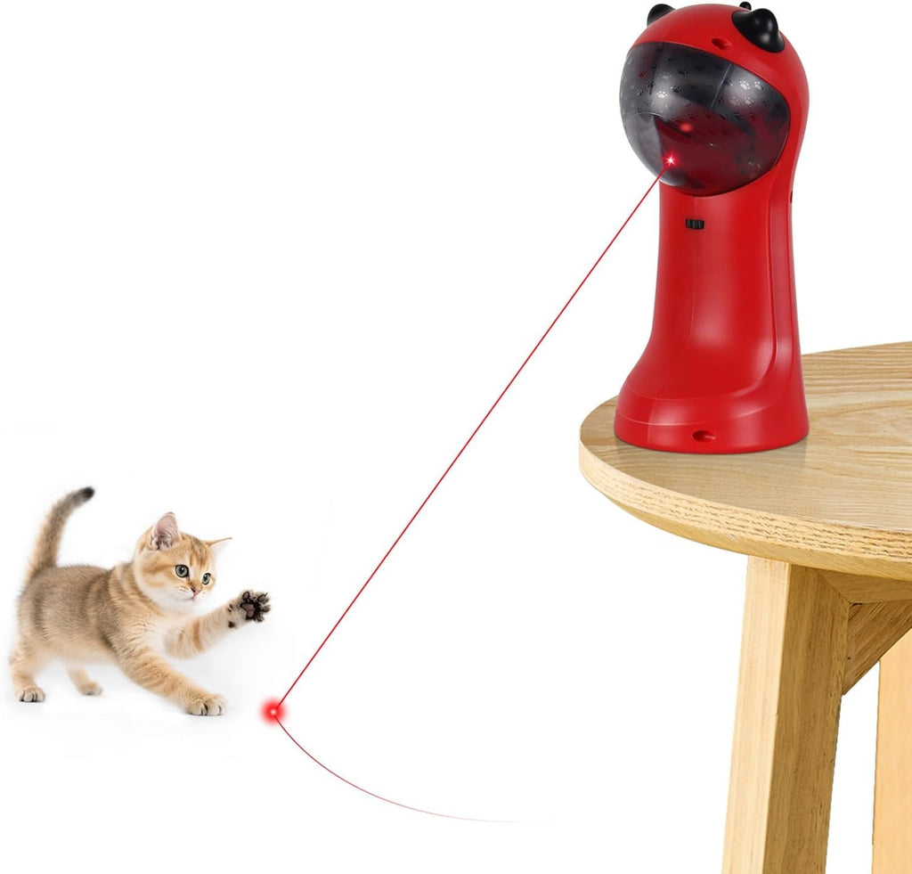 Automatic Motion-Activated Cat Toy with 5 Patterns and 4 Speeds