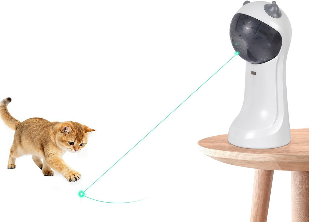 Automatic Motion-Activated Cat Toy with 5 Patterns and 4 Speeds