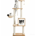 Modern Cat Tree with Sleek Design for Indoor Cats