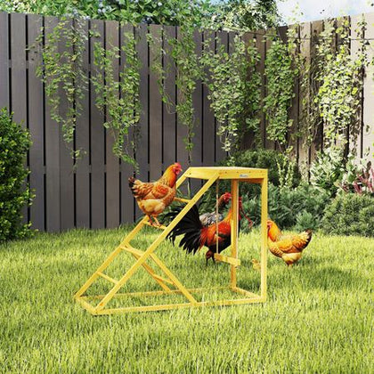 Give Your Flock a Fun & Active Play Center – Chicken Swing & Perch Toy