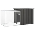 Galvanized structured Chicken Cage – Secure All-in-One Run.
