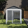 Spacious Galvanized structured Chicken Cage with Escape-Proof Latches
