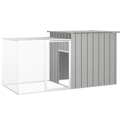 Galvanized structured Chicken Cage for Safe Outdoor Coop