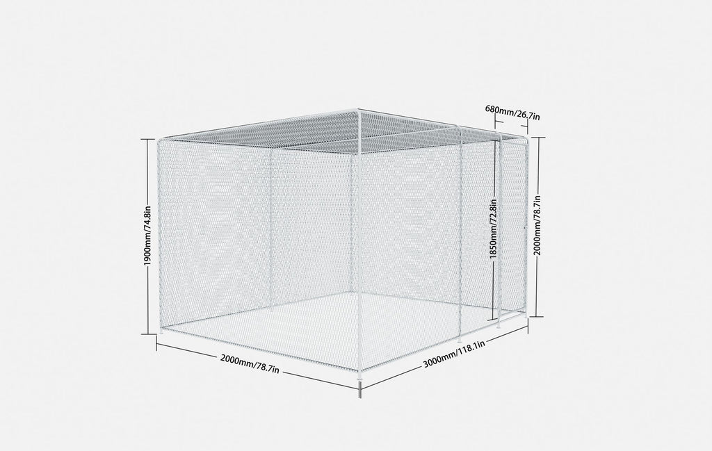 Auto-Lock Chicken Coop with UV-Proof water-ready Cover