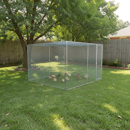 Auto-Lock Chicken Coop with UV-Proof water-ready Cover – image 1
