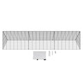 Spacious and Secure Portable Chicken Tunnel for Free-Range Poultry