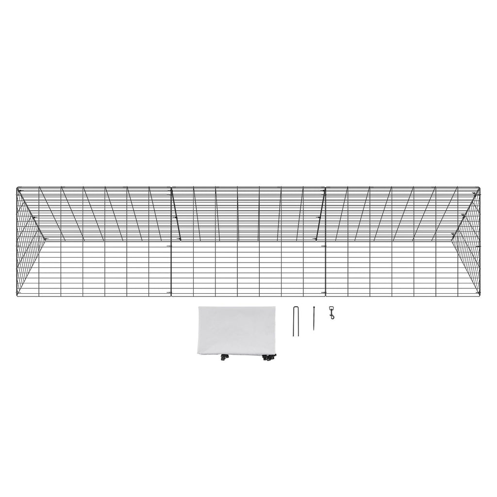 Spacious and Secure Portable Chicken Tunnel for Free-Range Poultry