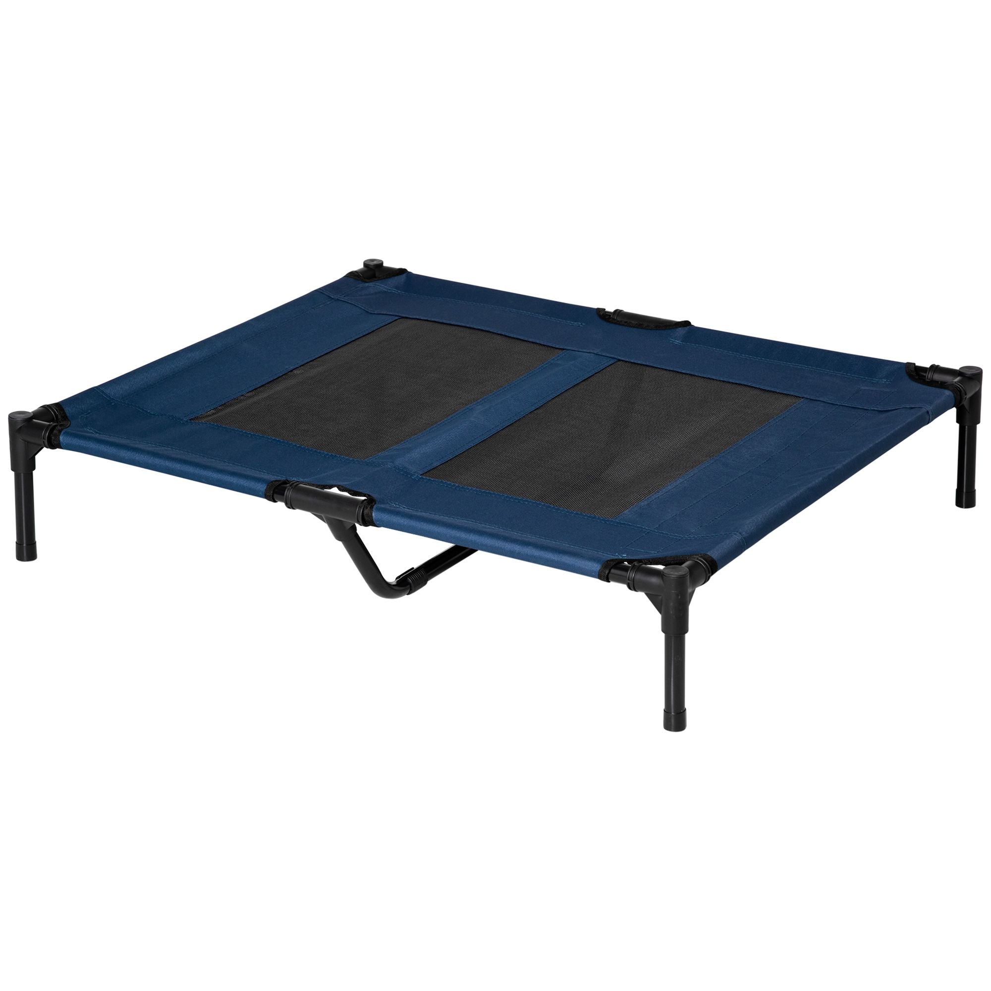 Elevated Cooling Pet Bed – Portable Raised Cot for Dogs and Cats