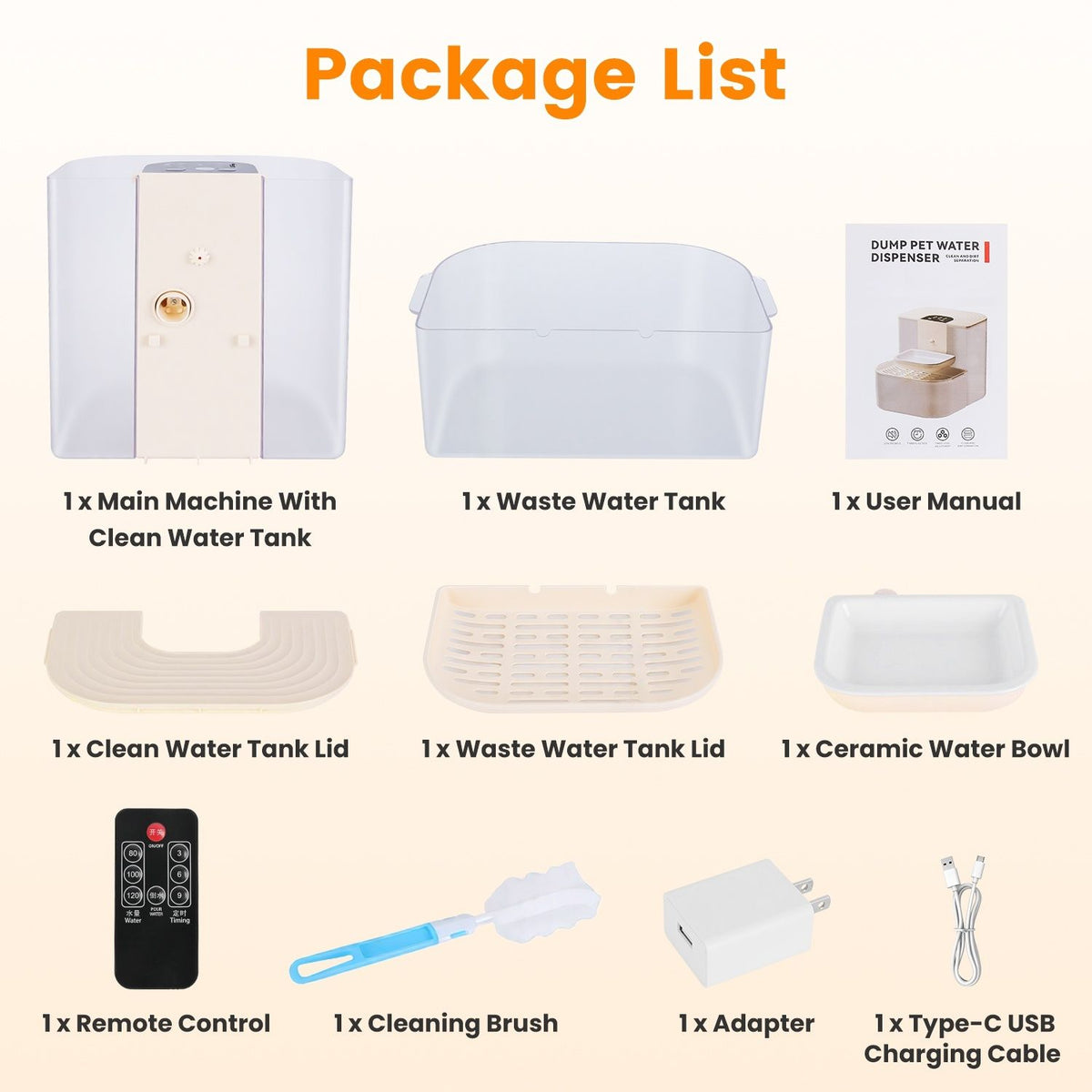 Dual-Tank Self-Cleaning Pet Water Fountain with Smart Timer – image 17