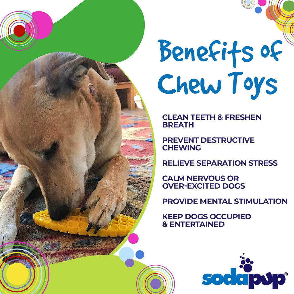 Ultra-everyday Corn on the Cob Nylon Dog Toy for Aggressive Chewers