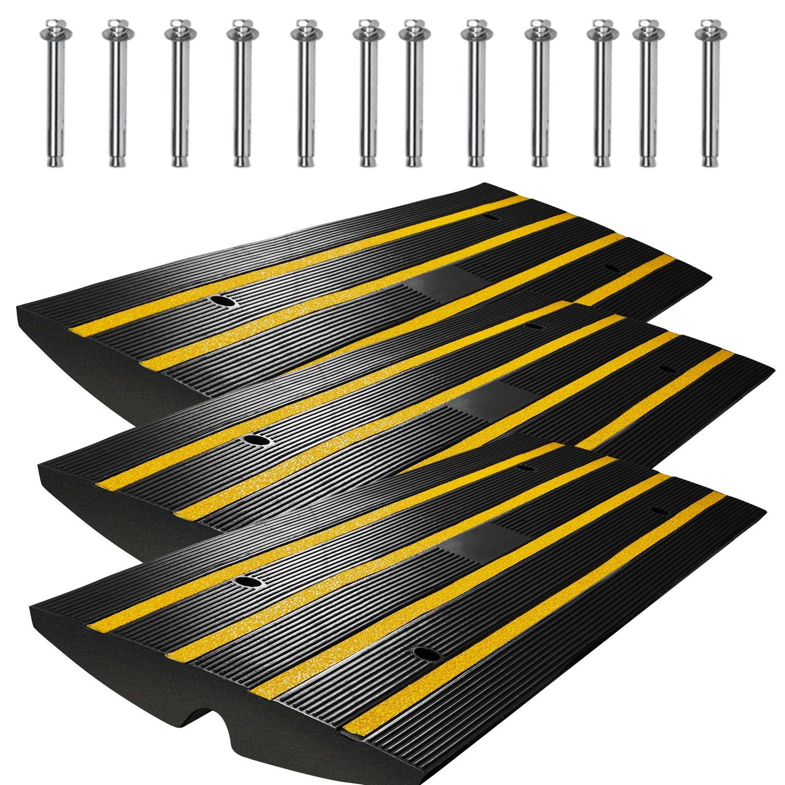 Pet Curb Ramps 3-Pack – practical chew-focused Threshold Ramps