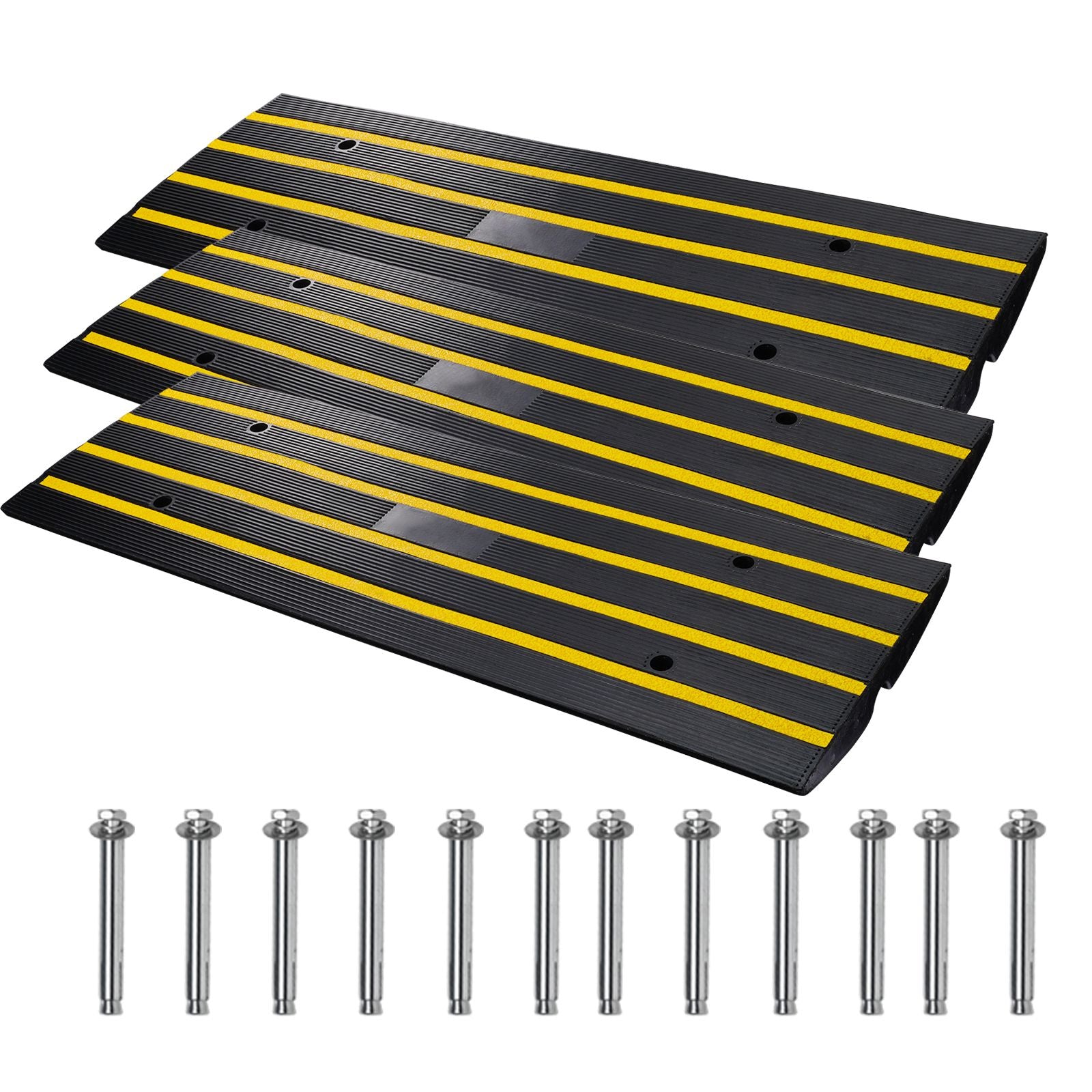 Pet Curb Ramps 3-Pack – practical chew-focused Threshold Ramps
