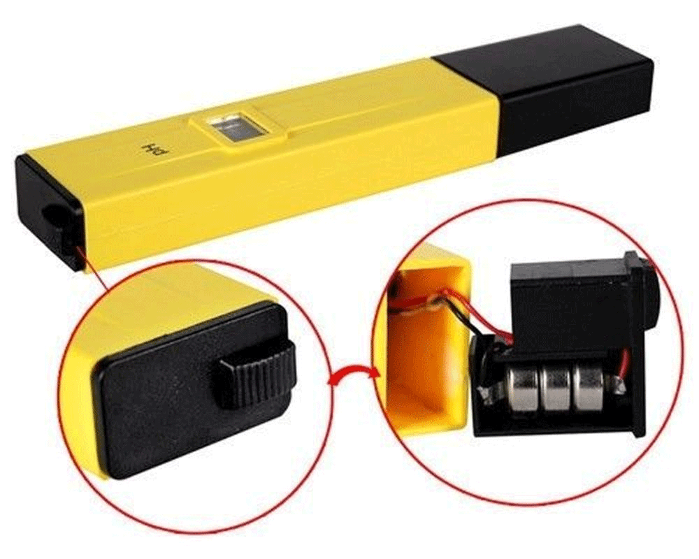Pocket Digital pH Tester Pen for Aquarium and Hydroponics Water