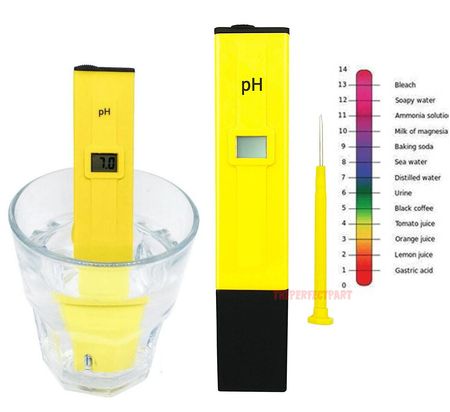 Pocket Digital pH Tester Pen for Aquarium and Hydroponics Water