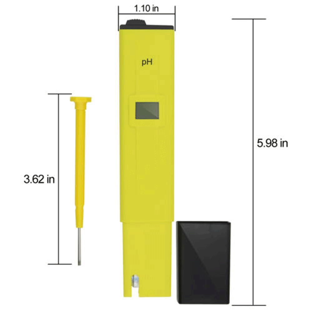 Pocket Digital pH Tester Pen for Aquarium and Hydroponics Water