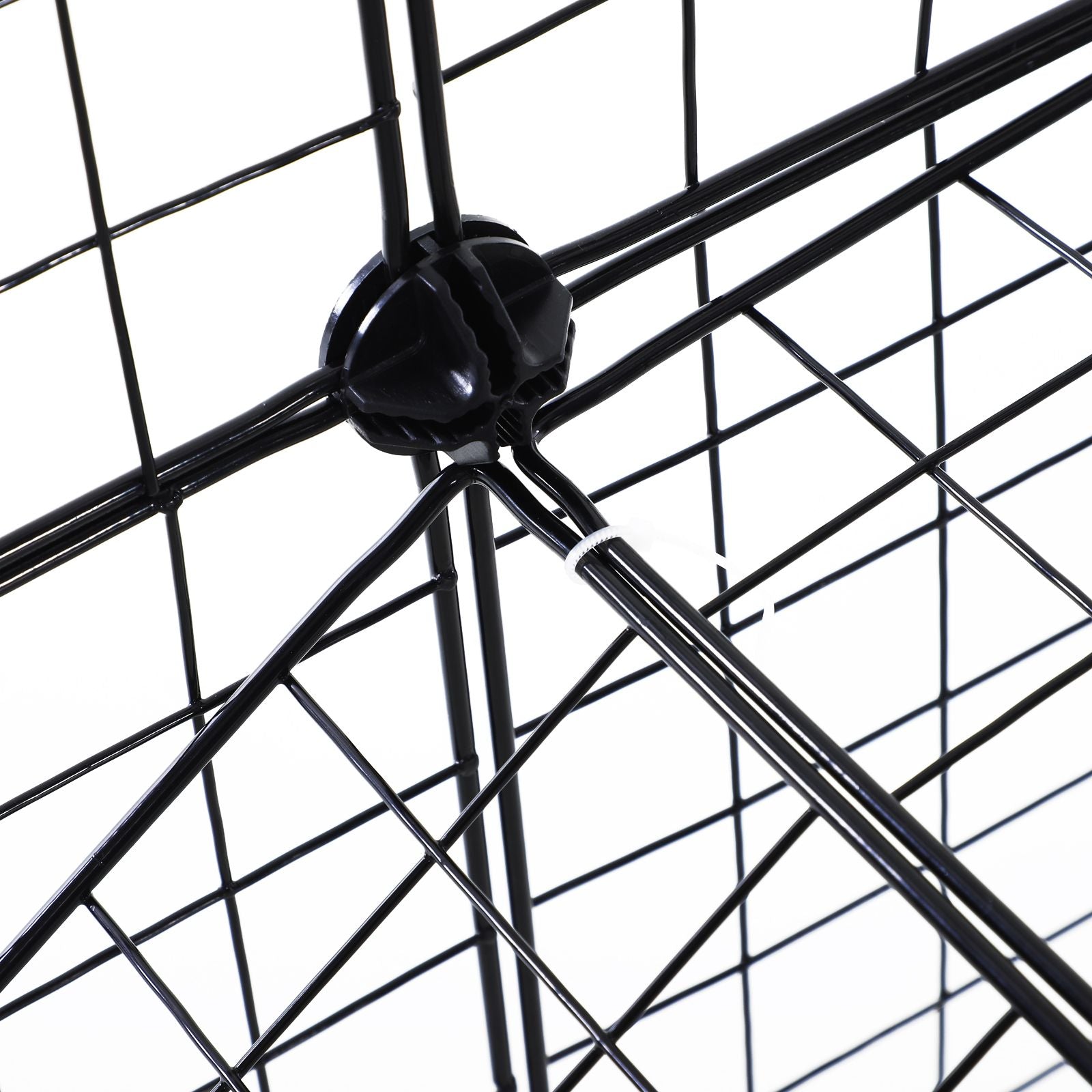 DIY Pet Playpen: 36-Panel structured Wire Yard Fence with Door and Ramp