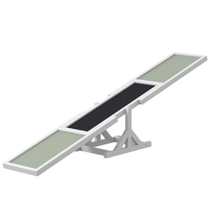Boost Your Dog's Confidence with This Sturdy Agility Seesaw