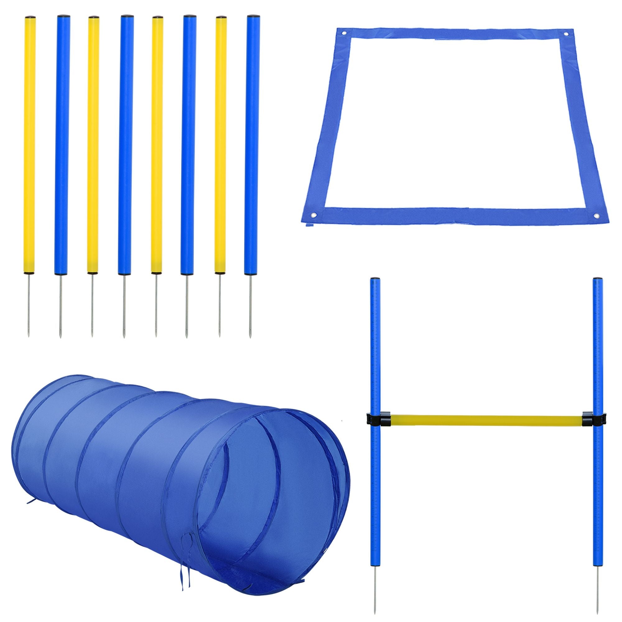 Build Your Dog's Agility Skills with This 4-Piece Training Set