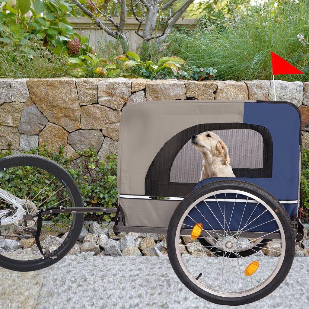 Take Your Pup on Every Ride with This Easy-Folding Dog Bike Trailer