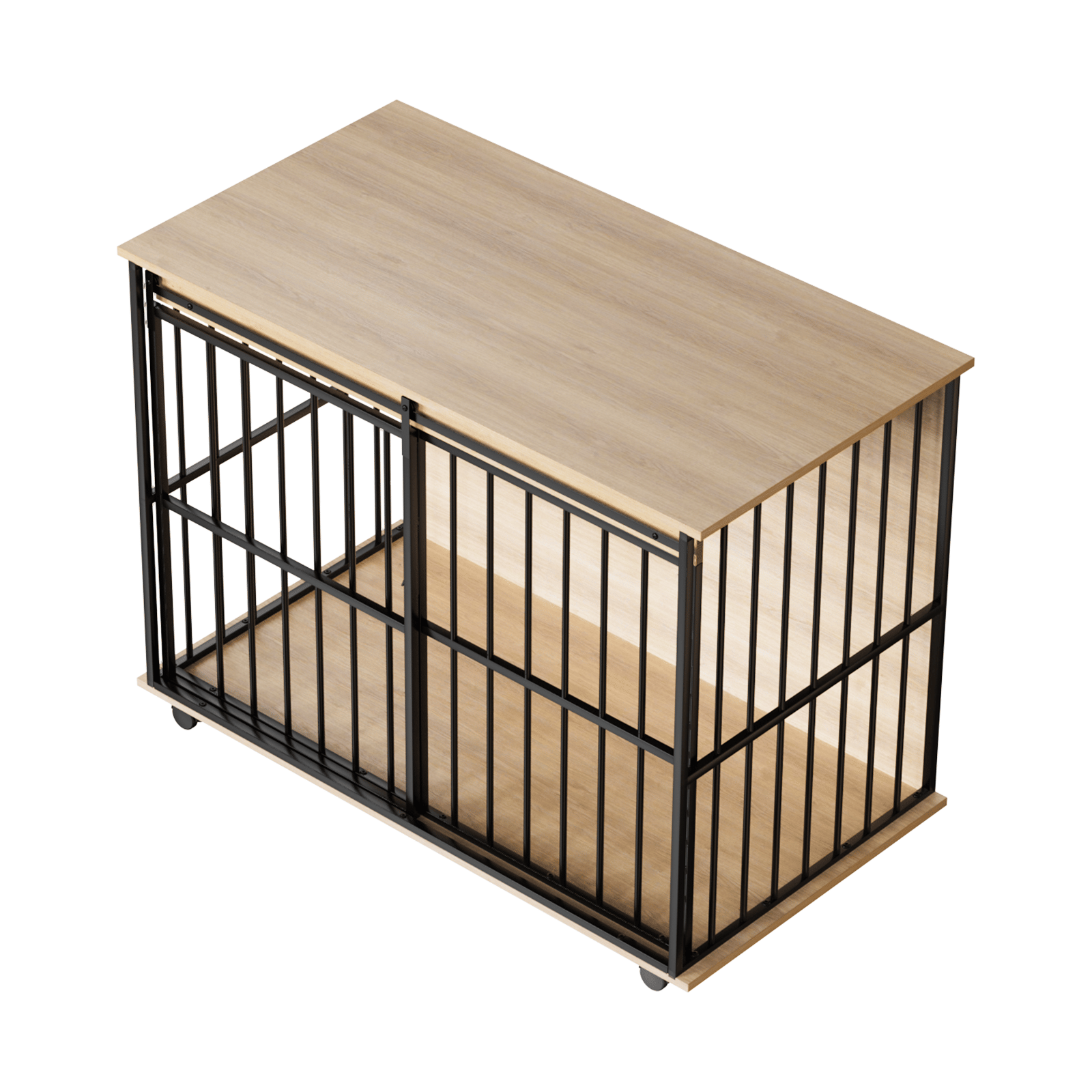 Spacious furniture-style Dog Crate Furniture for Large Breeds