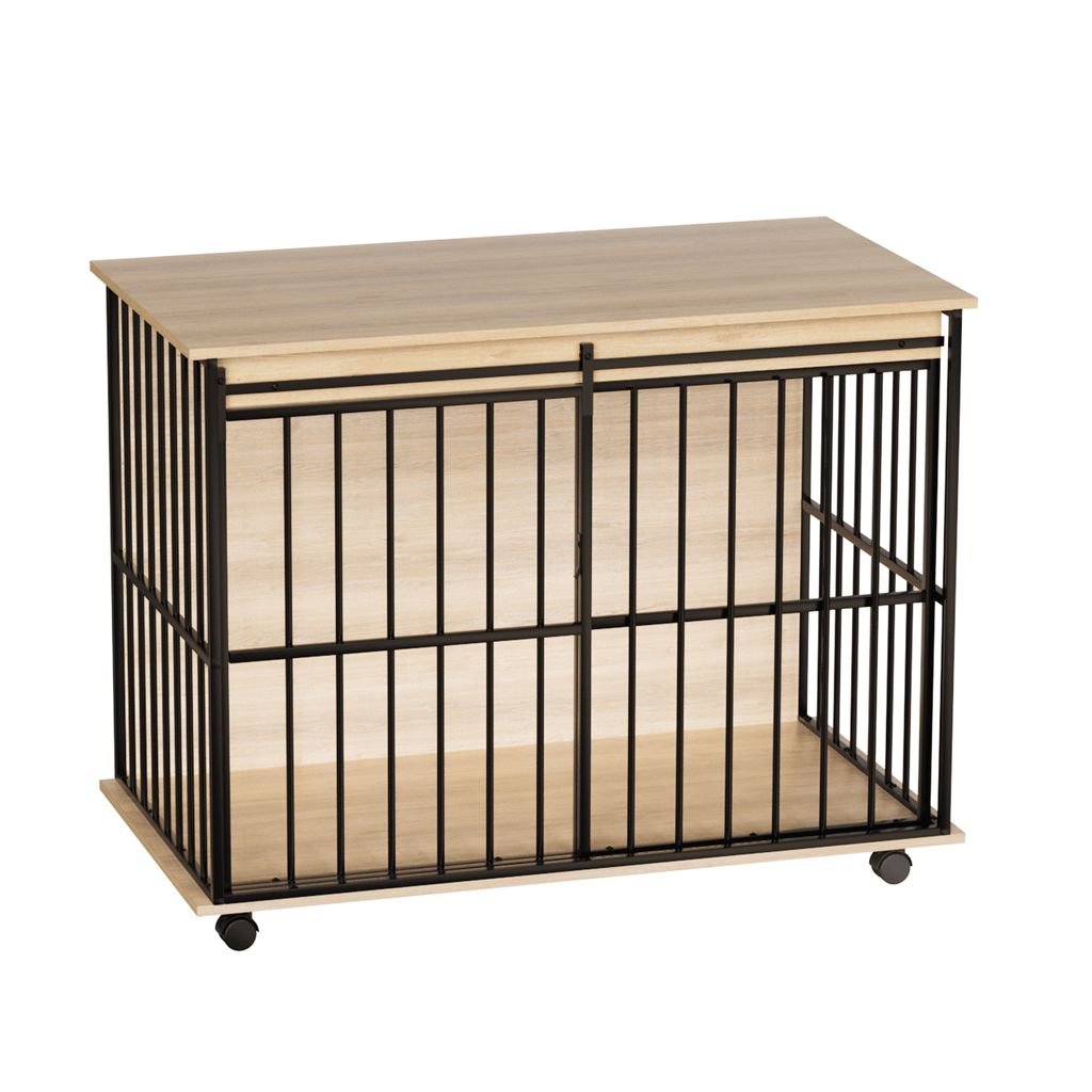 Spacious furniture-style Dog Crate Furniture for Large Breeds