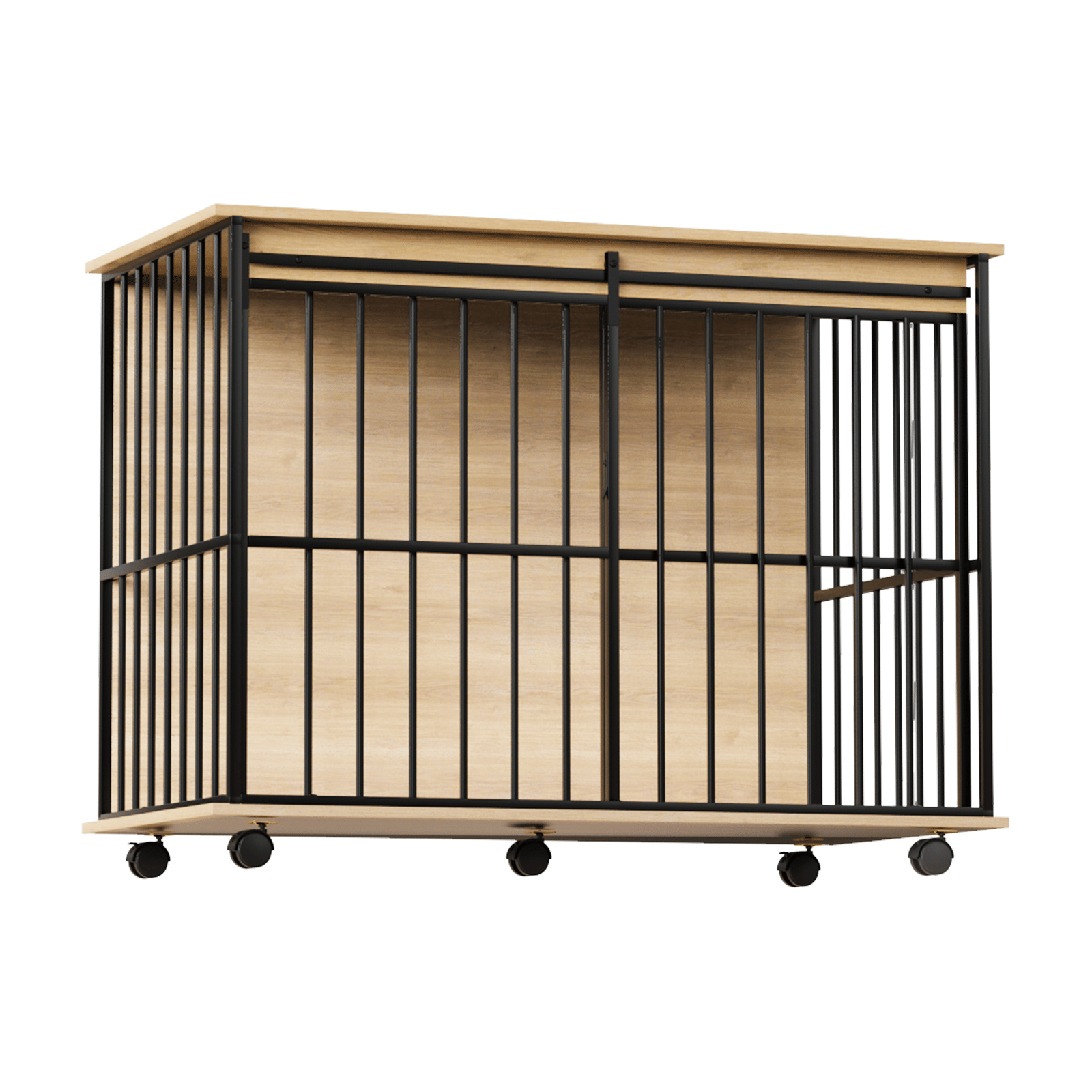 Spacious furniture-style Dog Crate Furniture for Large Breeds