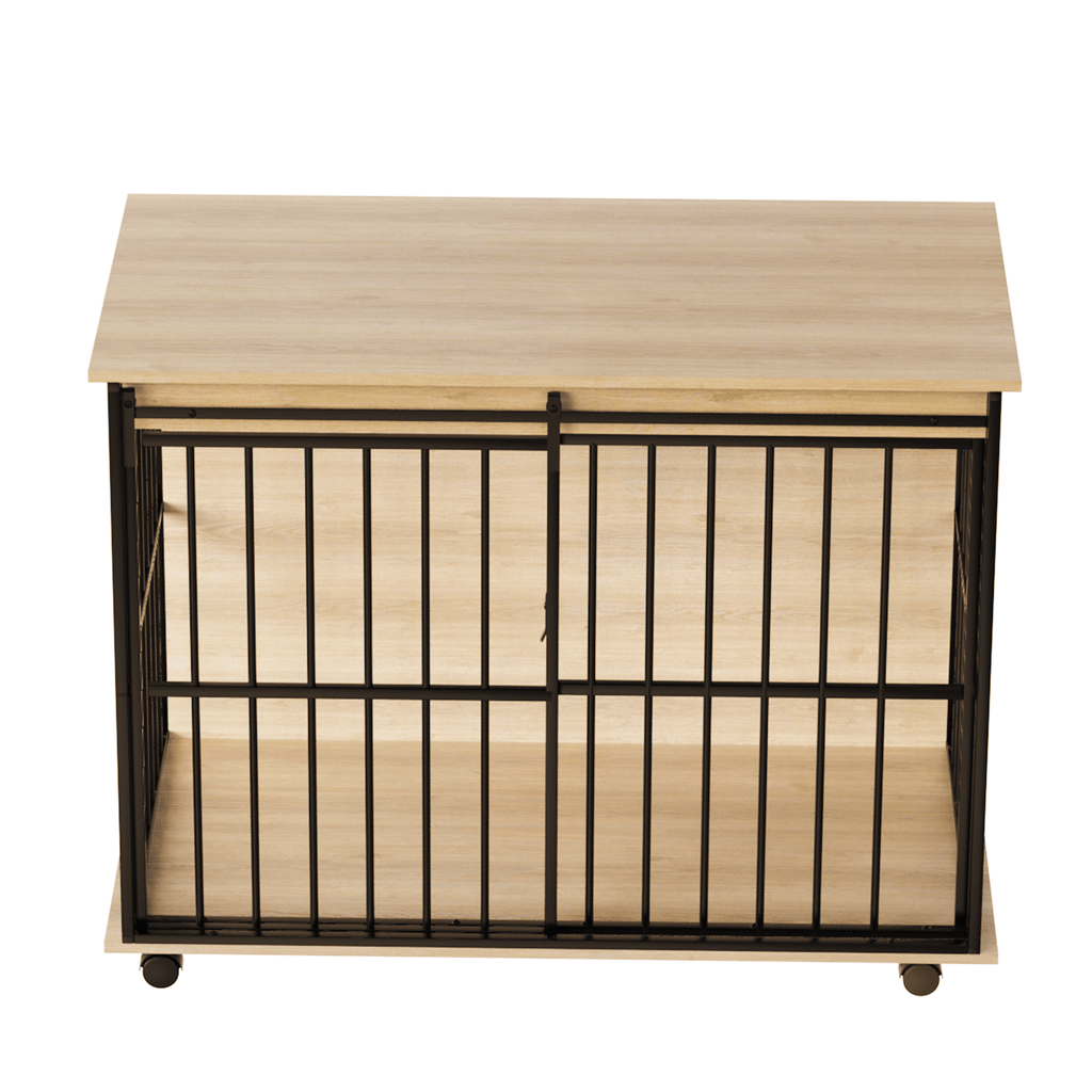 Spacious furniture-style Dog Crate Furniture for Large Breeds