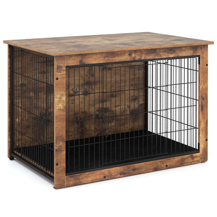 Stylish Dog Crate Furniture: A Cozy Home & Elegant Side Table in One