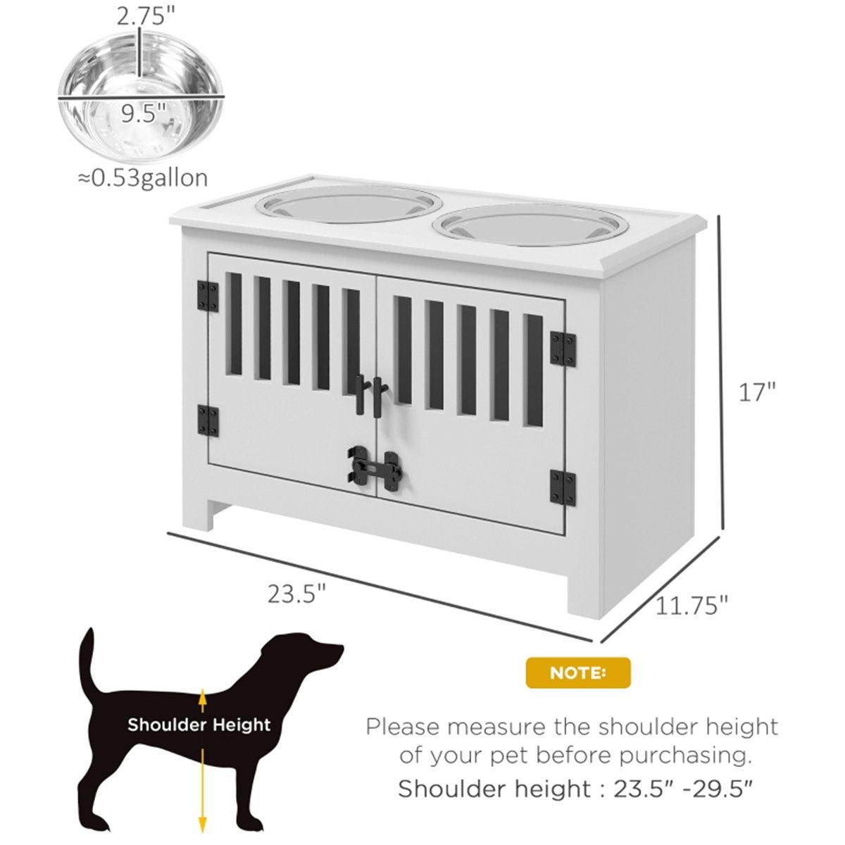 Keep Your Dog's Food Fresh and Feeding Area Tidy with This Storage Cabinet