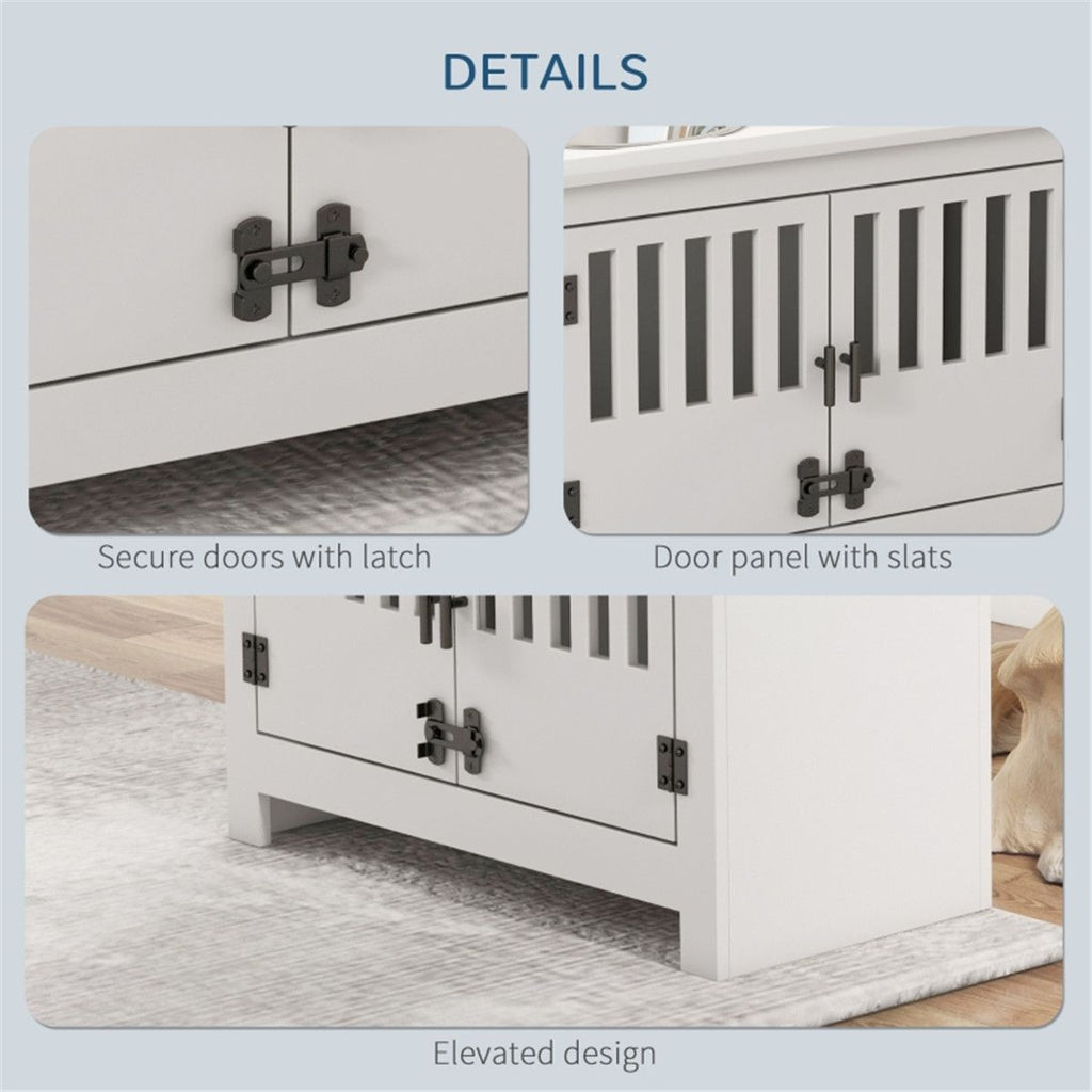 Keep Your Dog's Food Fresh and Feeding Area Tidy with This Storage Cabinet