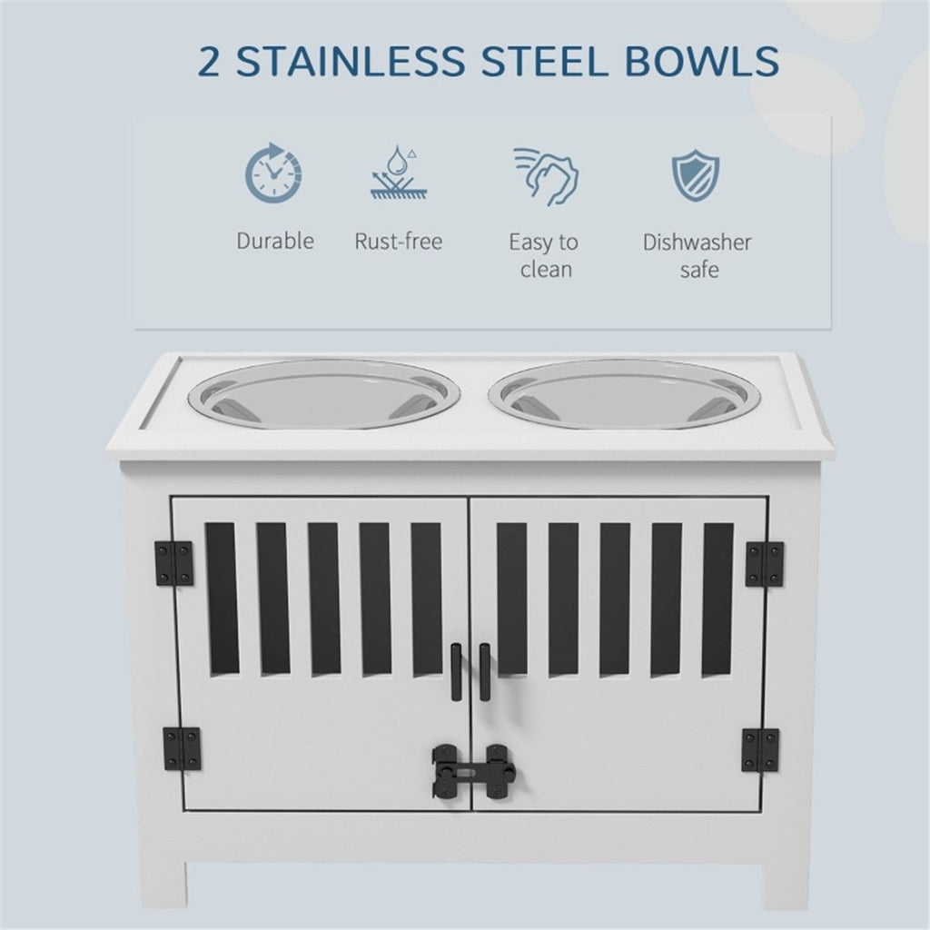 Keep Your Dog's Food Fresh and Feeding Area Tidy with This Storage Cabinet