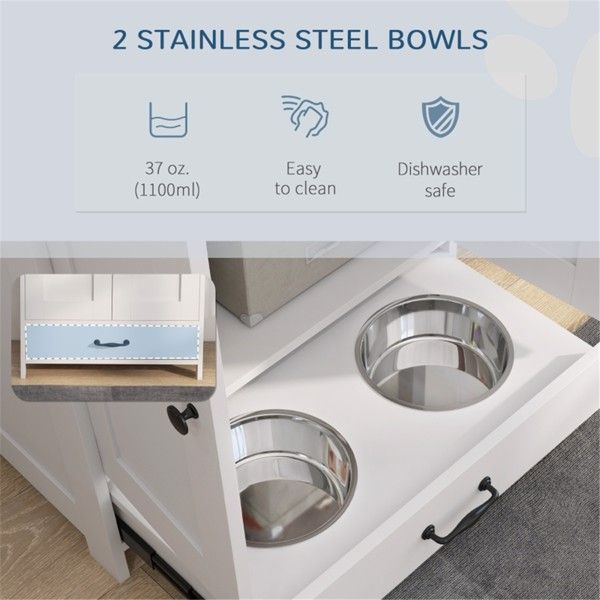 Keep Your Dog's Food Fresh & Organized with This Storage Cabinet