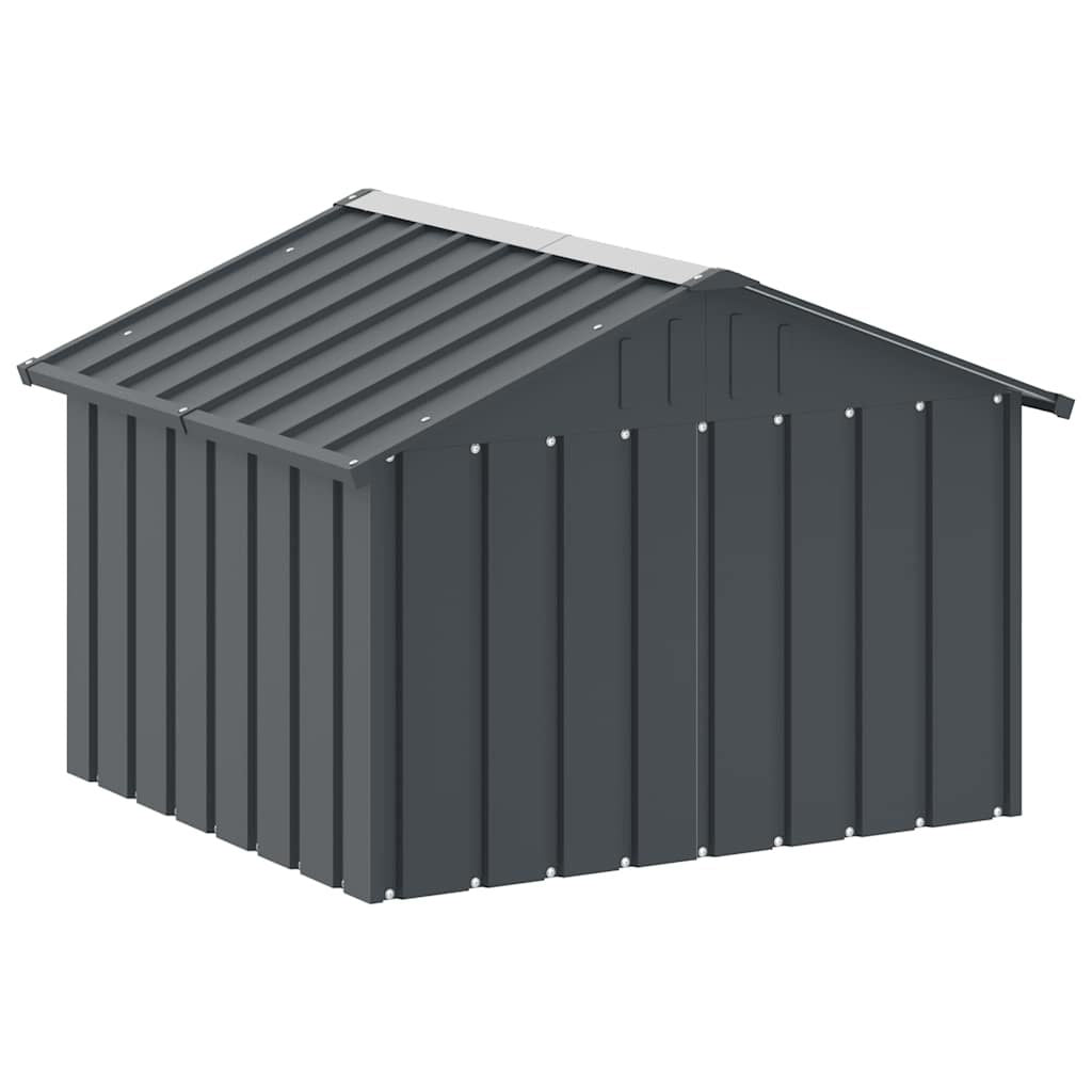 Dog House Anthracite 45.9"x40.6"x32.1" Galvanized Steel