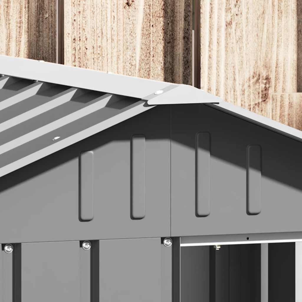 Dog House Gray 45.9"x40.6"x32.1" Galvanized Steel