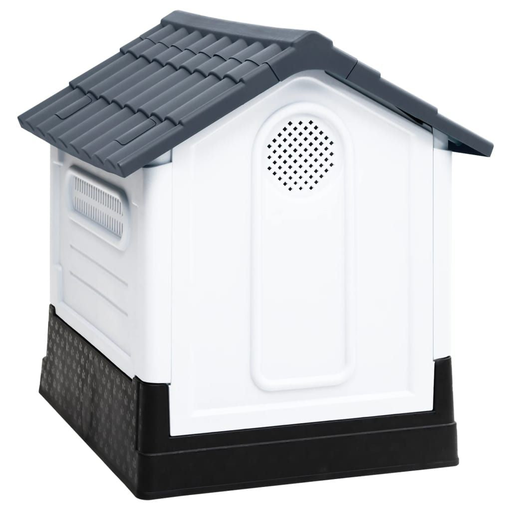 Dog House Grey 22.4x26.8x26.0" Polypropylene