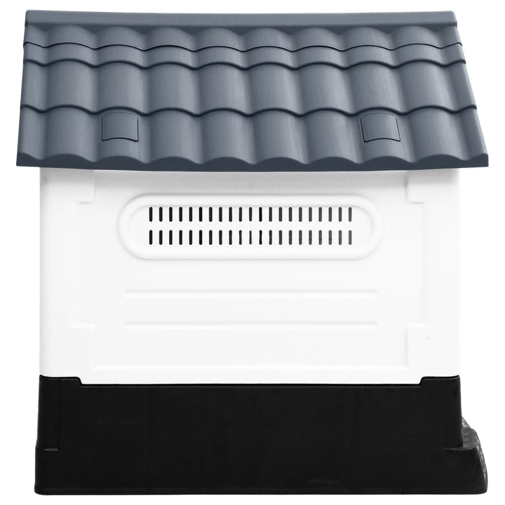 Dog House Grey 22.4x26.8x26.0" Polypropylene