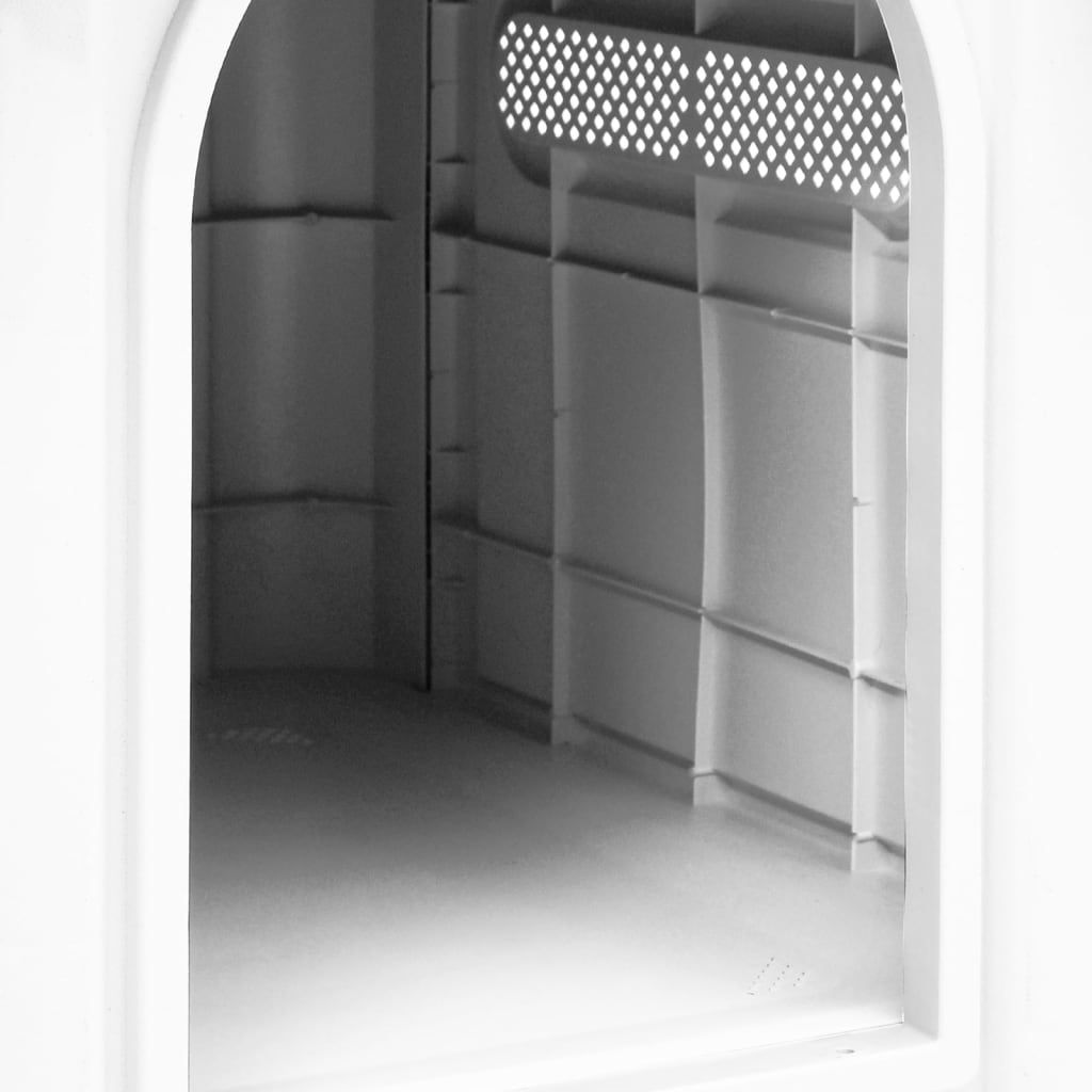 Dog House Grey 23.2x29.5x26.0" Polypropylene
