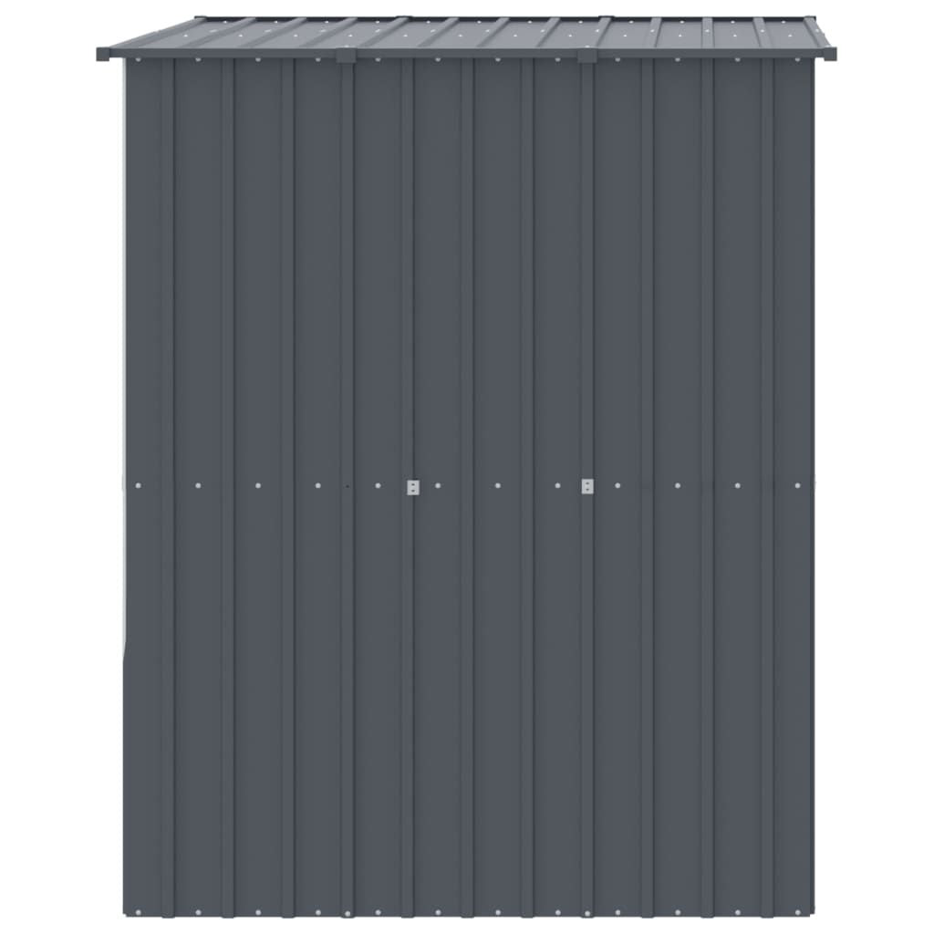 Dog House with Roof Anthracite 65"x60.2"x71.3" Galvanized Steel