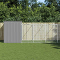 Sturdy Galvanized structured Dog Kennel with Run for Play & Exercise
