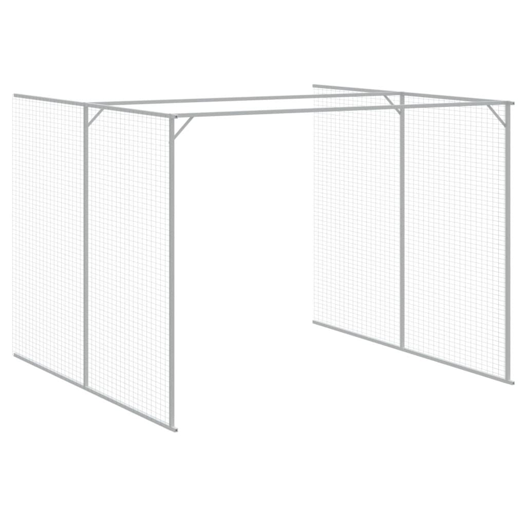 Sturdy Galvanized structured Dog Kennel with Run for Play & Exercise