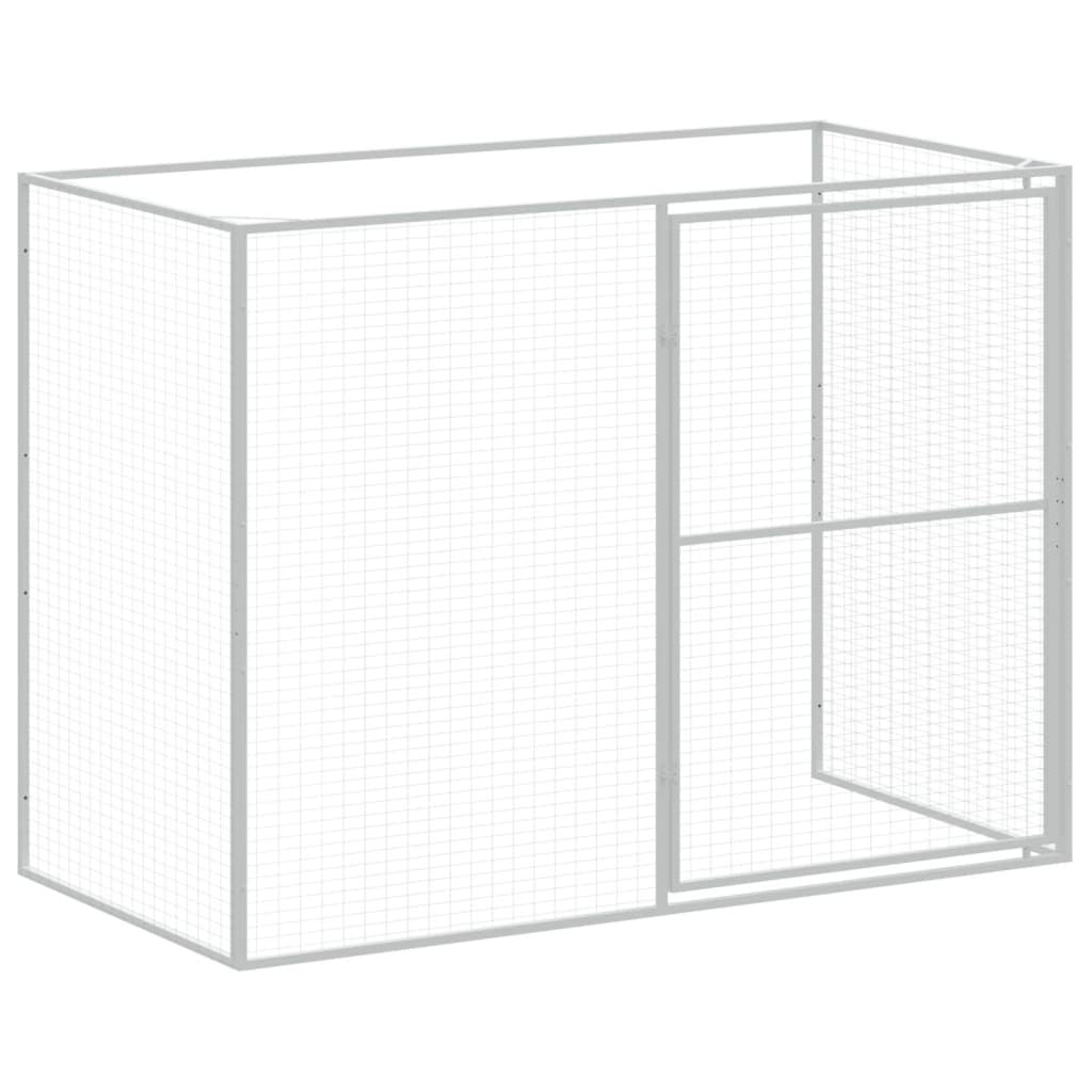 Sturdy Galvanized structured Dog Kennel with Run for Play & Exercise