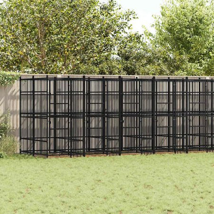 Spacious Outdoor Dog Kennel for Large Breeds – Secure & Weather-Resistant
