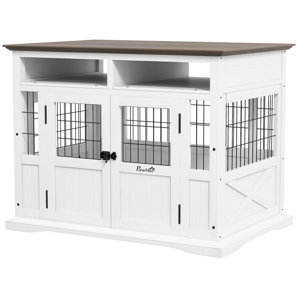 Stylish Dog Crate Furniture: Side Table & Cozy Den in One