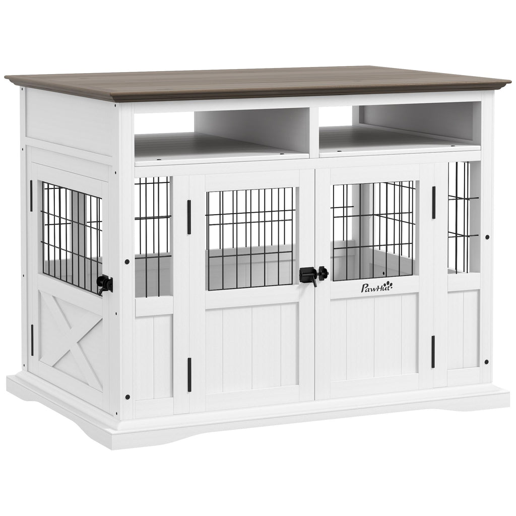Stylish Dog Crate Furniture: Side Table & Cozy Den in One