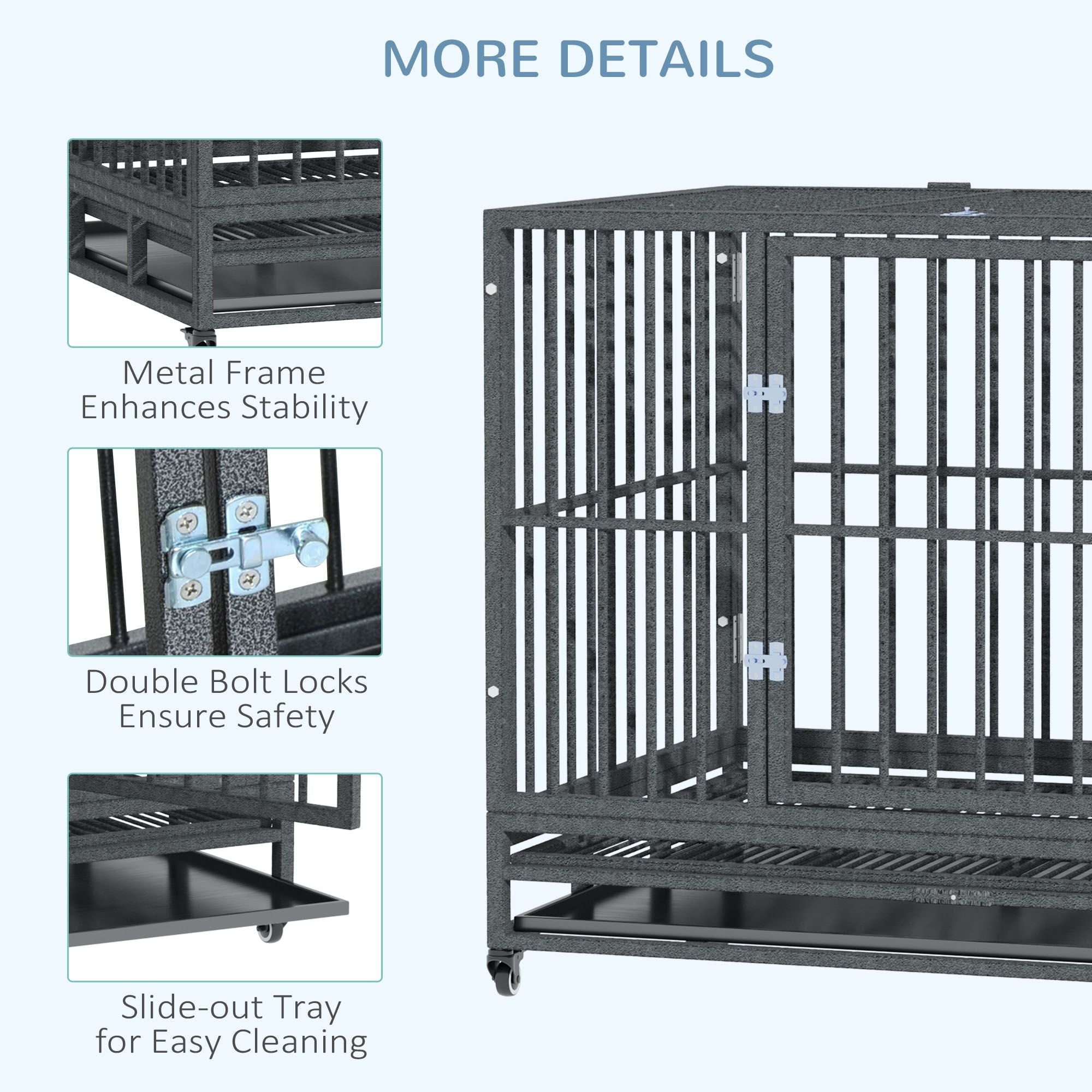 Dog Kennel, Welded Wire Heavy Duty Dog Run, Dog Kennel Outside