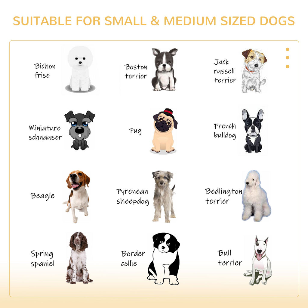 Quiet Dog Kennel with Dark Interior & Space-Saving Design