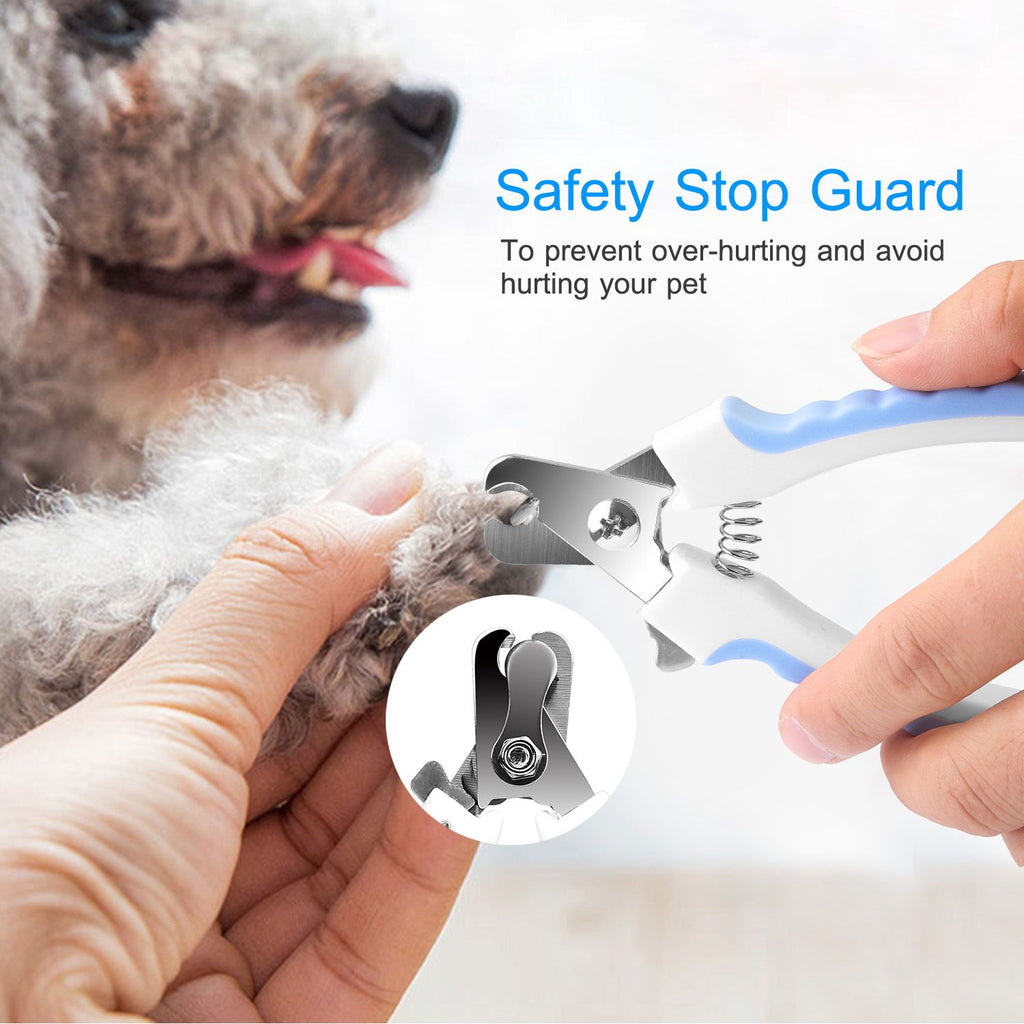 Sharp Stainless structured Dog Nail Clippers for Large Dogs