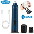 Quiet 2-Speed Dog Nail Grinder - USB Rechargeable & Cordless